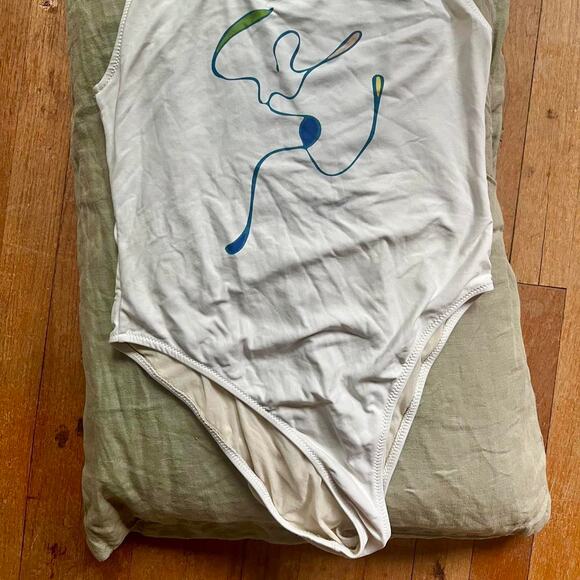 Paloma Wool Macarena Swimsuit (White, size Small) - Picture 4 of 5